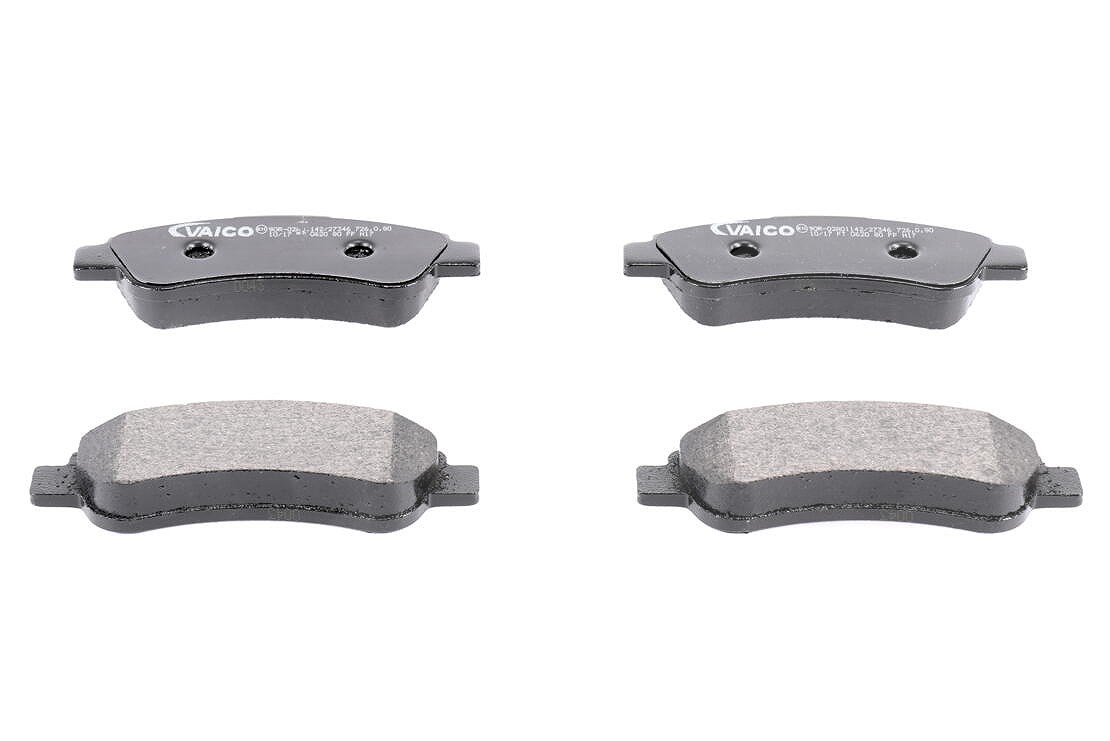 Vaico Bremsbelagsatz Hinterachse [Hersteller-Nr. V42-0095] für Fiat, Peugeot, Citroën