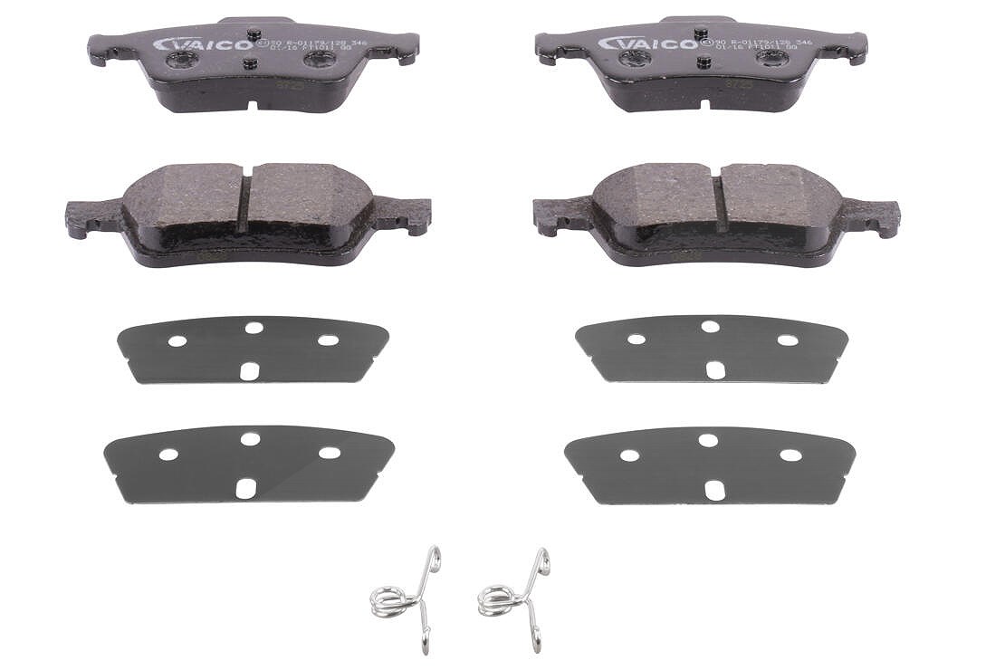 Vaico Bremsbelagsatz, Scheibenbremse [Hersteller-Nr. V42-0406] für Chevrolet, Mazda, Nissan, Peugeot, Citroën, Opel, Saab, Volvo, Renault, Cadillac, V