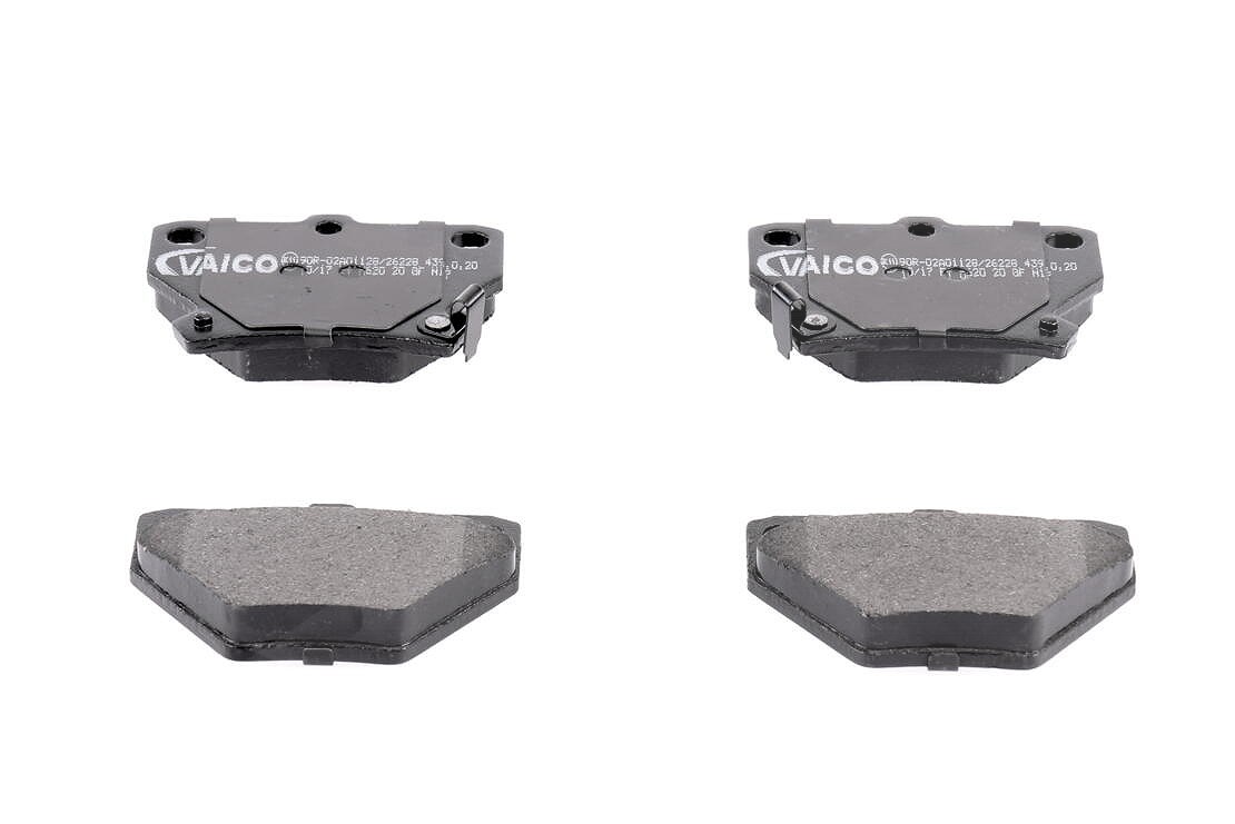 Vaico Satz Bremsbeläge Hinterachse [Hersteller-Nr. V70-0034] für Toyota