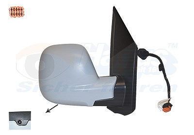 Van Wezel Außenspiegel [Hersteller-Nr. 0944818] für Fiat, Opel, Peugeot, Citroën, Toyota