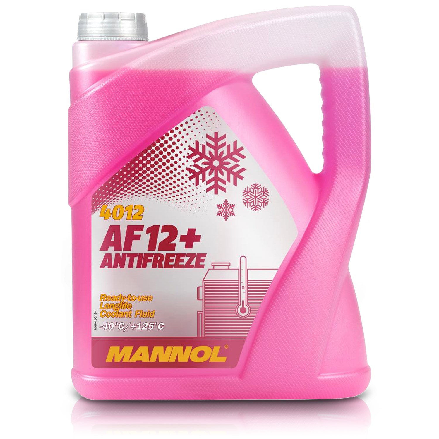 Mannol 5 L Antifreeze AF12+ (-40) Longlife Kühlerfrostschutzmittel [Hersteller-Nr. MN4012-5]