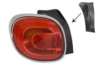 Van Wezel Heckleuchte [Hersteller-Nr. 1609925] für Fiat