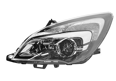 Van Wezel Hauptscheinwerfer [Hersteller-Nr. 3861965N] für Opel