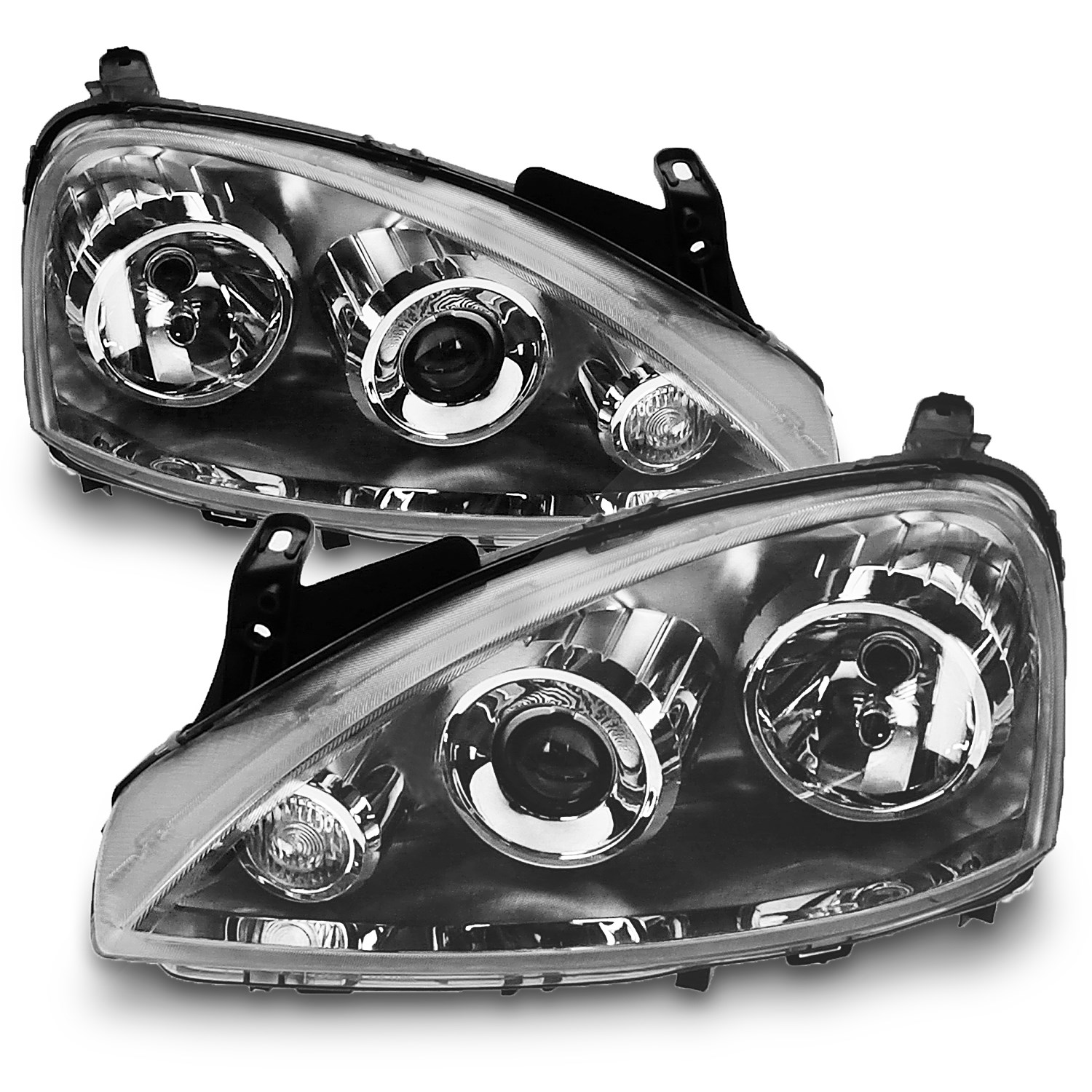 Bestprice 2x Scheinwerfer H7/H7 Typ Zizala ohne Stellmotor [Hersteller-Nr. 10429154] für Opel