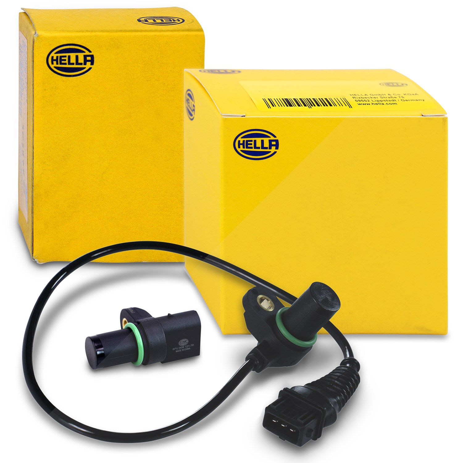 Hella 2x Nockenwellensensor (Einlass + Auslass) [Hersteller-Nr. 40438659] für BMW