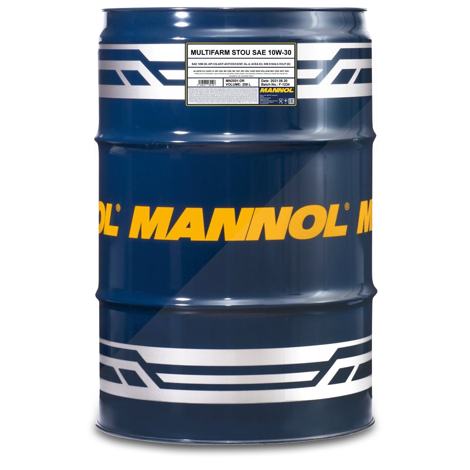 Mannol 208 L Multifarm STOU 10W-30 Motoröl [Hersteller-Nr. MN2501-DR]