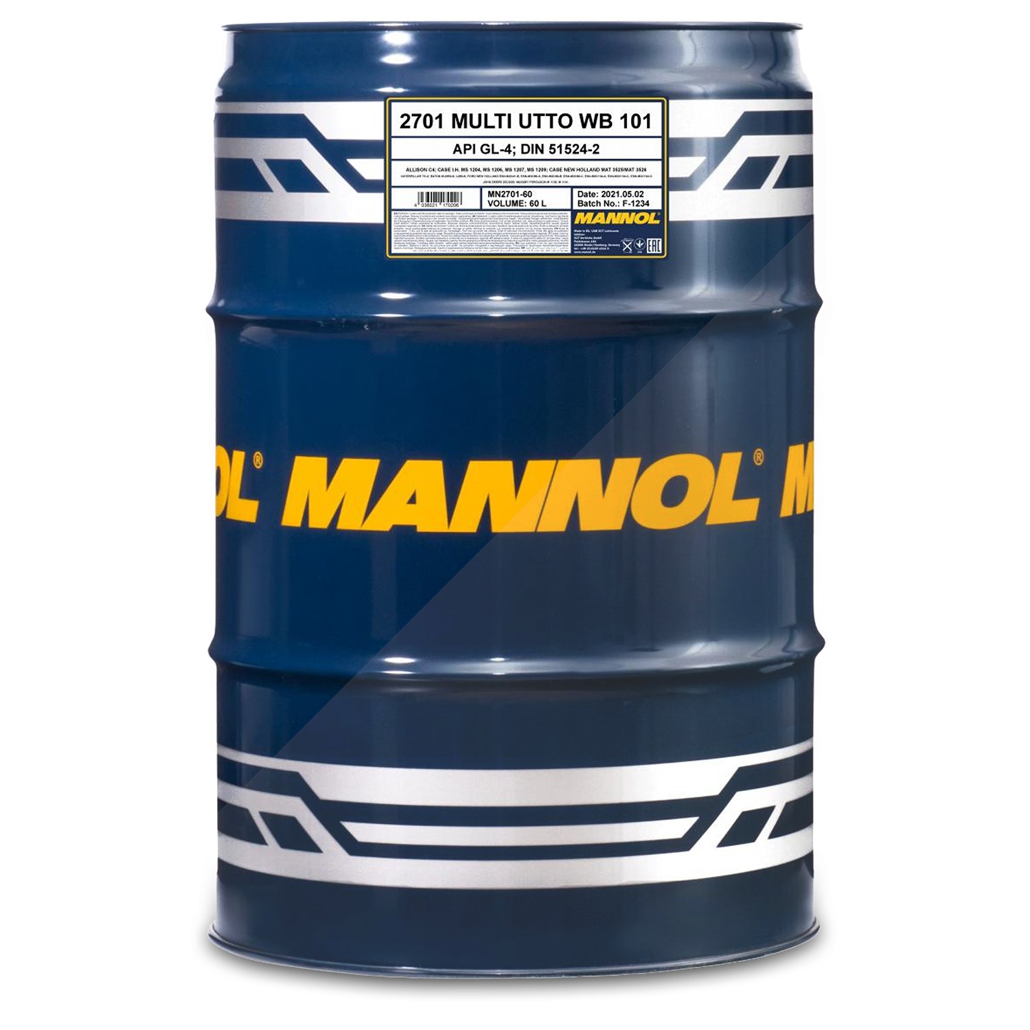 Mannol 60 L UTTO WB 101 Getriebeöl [Hersteller-Nr. MN2701-60]