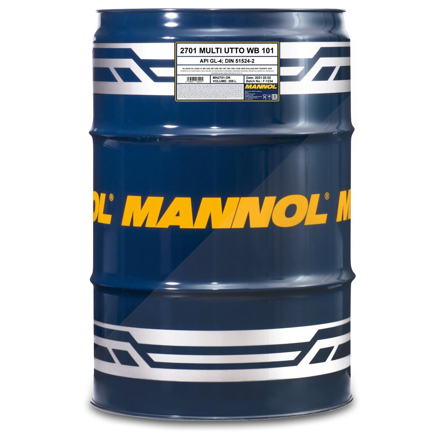 Mannol 208 L UTTO WB 101 Getriebeöl [Hersteller-Nr. MN2701-DR]