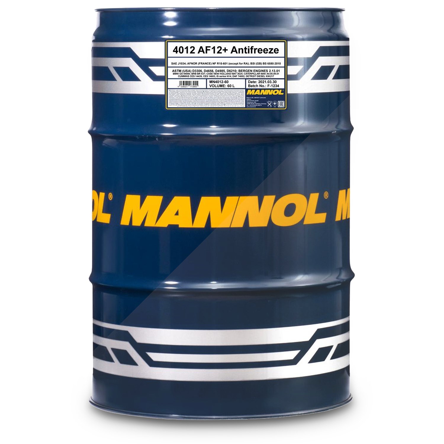 Mannol 60 L Antifreeze AF12+ (-40°C) Kühlerfrostschutzmittel [Hersteller-Nr. MN4012-60]