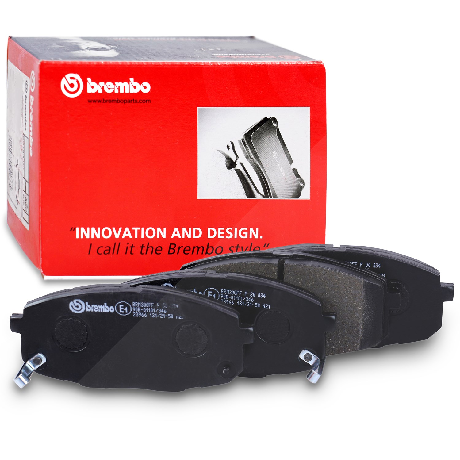 Brembo Bremsbelagsatz vorne [Hersteller-Nr. P30034] für Kia, Hyundai