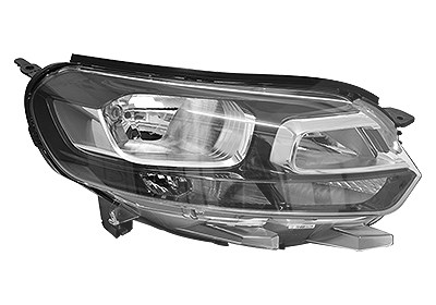 Van Wezel Hauptscheinwerfer [Hersteller-Nr. 0944962N] für Citroën, Peugeot, Fiat, Opel