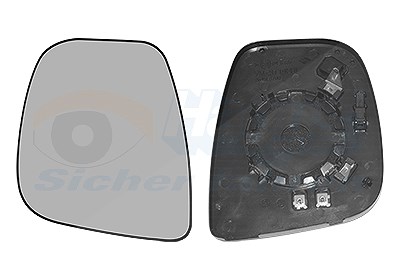 Van Wezel Spiegelglas, Außenspiegel [Hersteller-Nr. 0944837] für Citroën, Opel, Peugeot, Fiat, Toyota