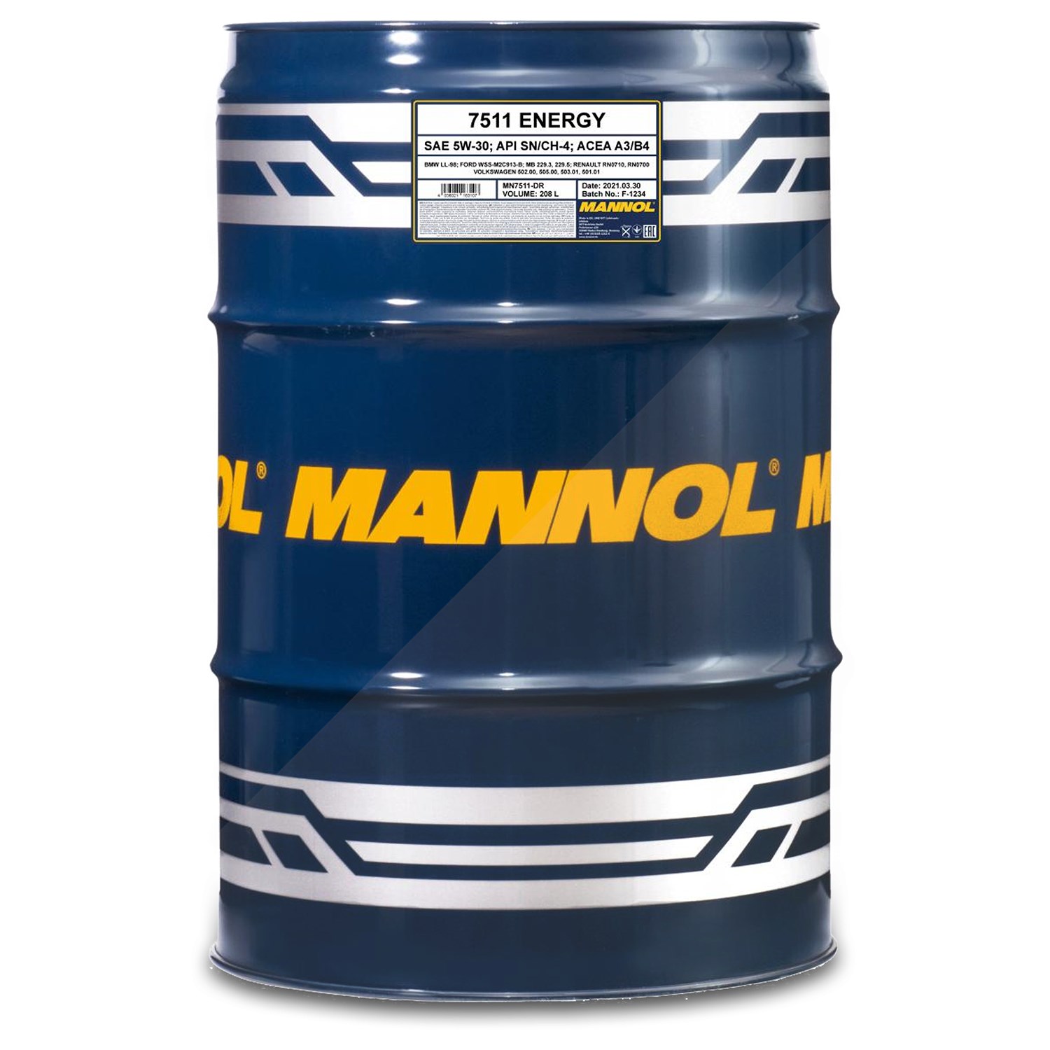 Mannol 208 L Energy 5W-30 Motoröl [Hersteller-Nr. MN7511-DR]