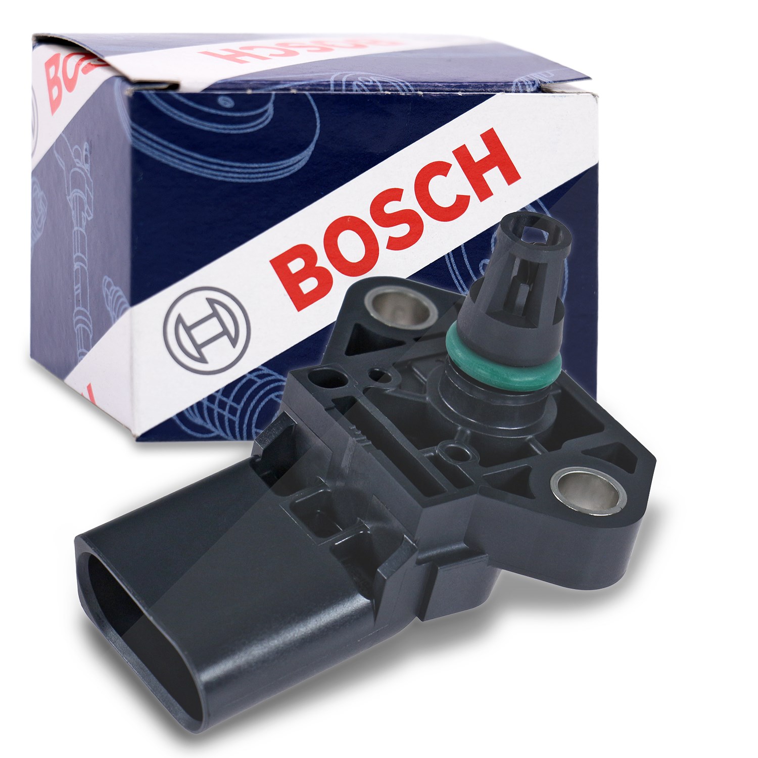 Bosch Sensor, Ladedruck [Hersteller-Nr. 0261230266] für VW, Audi, Bentley, Seat, Skoda, Porsche