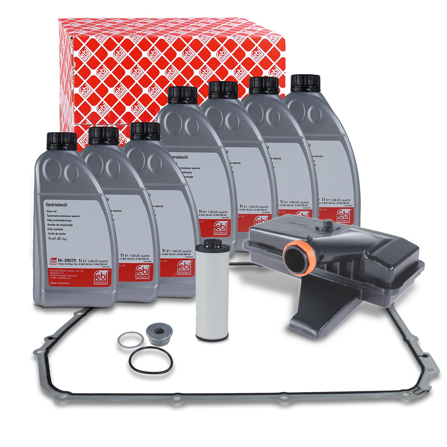 Febi Bilstein Teilesatz, Ölwechsel-Automatikgetriebe [Hersteller-Nr. 171783] für Porsche, Audi