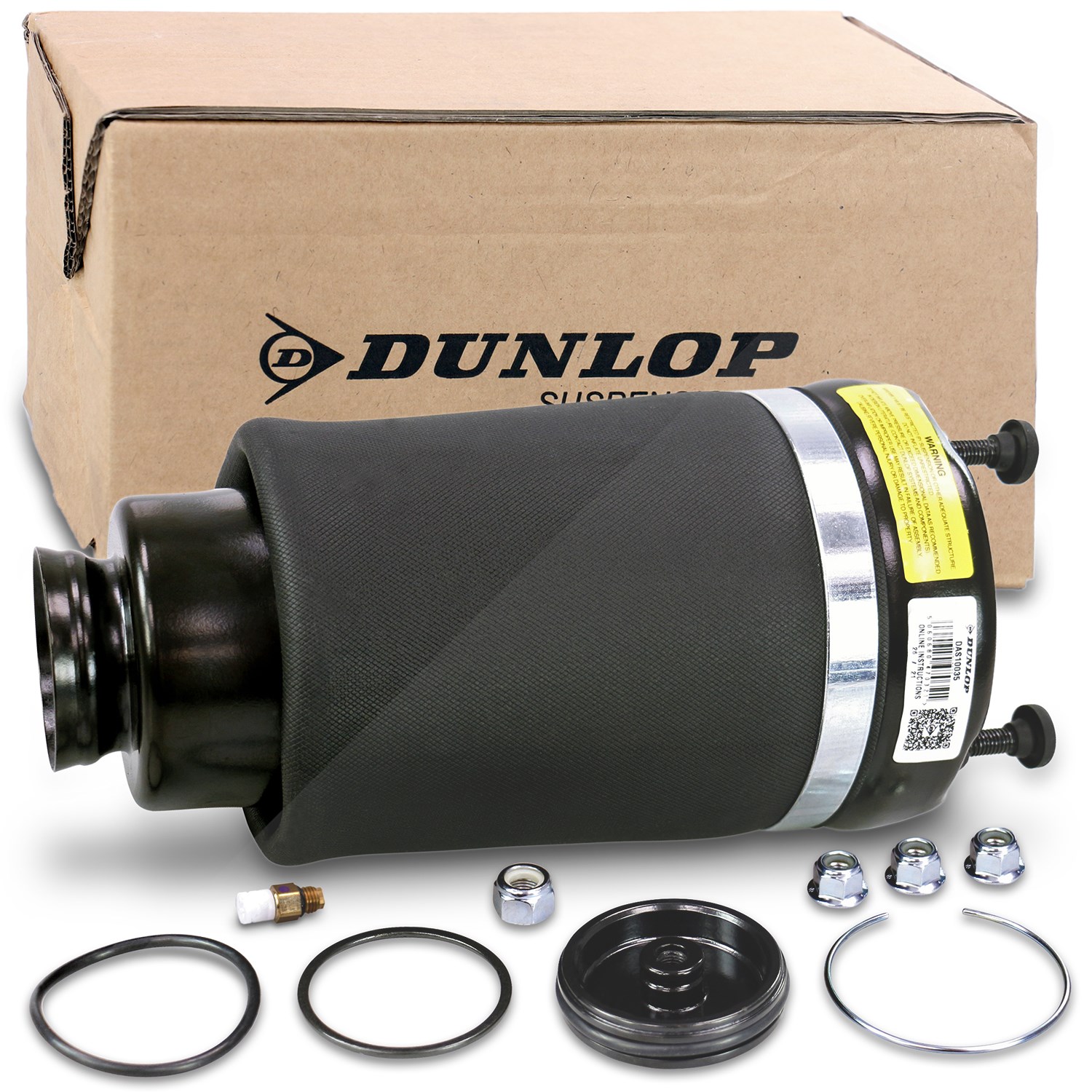 Dunlop Airsuspension Luftfederbalg Vorderachse beidseitig passend [Hersteller-Nr. 71162] für Mercedes-Benz