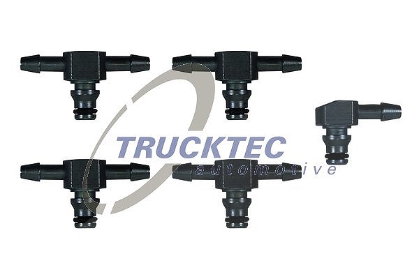 Trucktec Automotive Anschlussstutzen, Kraftstoffleitung [Hersteller-Nr. 02.13.218] für Mercedes-Benz