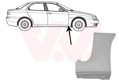 Van Wezel Kotflügel [Hersteller-Nr. 0156156] für Alfa Romeo