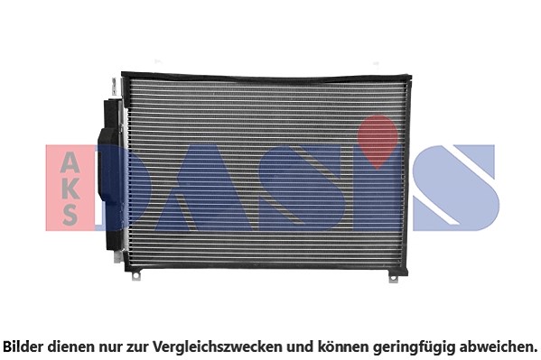 Aks Dasis Kondensator, Klimaanlage [Hersteller-Nr. 322041N] für Suzuki