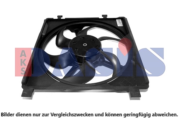 Aks Dasis Lüfter, Motorkühlung [Hersteller-Nr. 048154N] für VW, Seat, Skoda