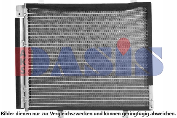 Aks Dasis Kondensator, Klimaanlage [Hersteller-Nr. 322038N] für Suzuki