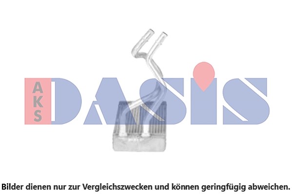 Aks Dasis Wärmetauscher, Innenraumheizung [Hersteller-Nr. 079014N] für Nissan