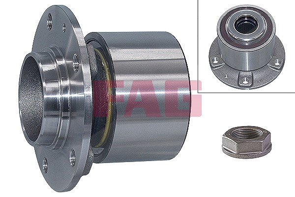 Schaeffler Fag Radlagersatz [Hersteller-Nr. 713650680] für Opel, Vauxhall, Toyota, Citroën, Fiat, Peugeot