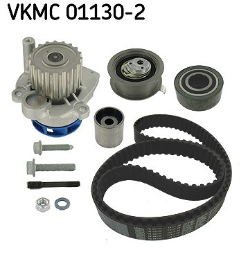 Skf Wasserpumpe + Zahnriemensatz [Hersteller-Nr. VKMC01130-2] für Skoda, VW, Seat