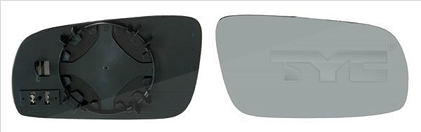 Tyc Spiegelglas, Außenspiegel [Hersteller-Nr. 337-0253-1] für Skoda, VW, Seat