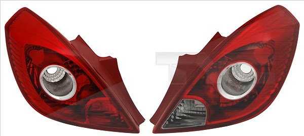 Tyc Heckleuchte [Hersteller-Nr. 11-11429-01-21] für Opel