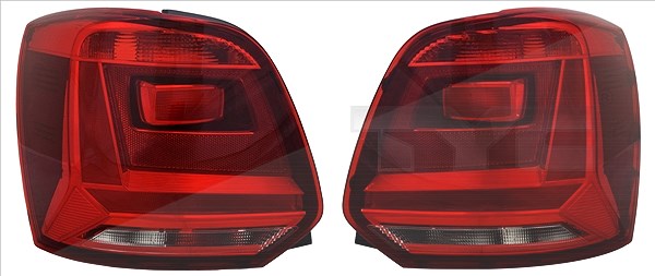 Tyc Heckleuchte [Hersteller-Nr. 11-12606-31-2] für VW
