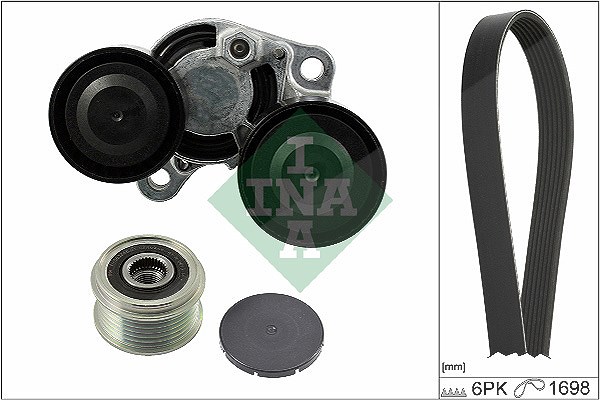 Schaeffler Ina Keilrippenriemensatz [Hersteller-Nr. 529020620] für BMW