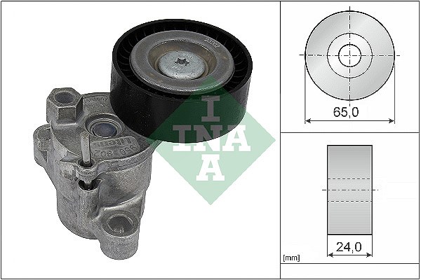 Schaeffler Ina Riemenspanner, Keilrippenriemen [Hersteller-Nr. 534072910] für Ford