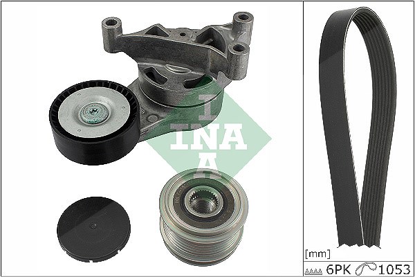 Schaeffler Ina Keilrippenriemensatz [Hersteller-Nr. 529005220] für Skoda, Audi, VW, Seat