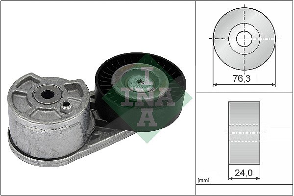 Schaeffler Ina Riemenspanner, Keilrippenriemen [Hersteller-Nr. 534072510] für Ford, Ford Usa