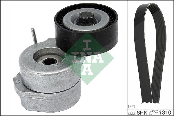 Schaeffler Ina Keilrippenriemensatz [Hersteller-Nr. 529045510] für Opel, Vauxhall