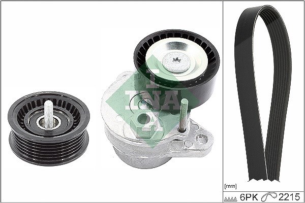 Schaeffler Ina Keilrippenriemensatz [Hersteller-Nr. 529049910] für Mercedes-Benz