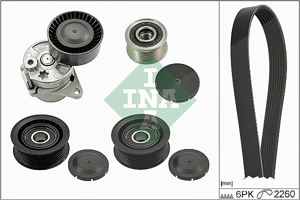 Schaeffler Ina Keilrippenriemensatz [Hersteller-Nr. 529011520] für Mercedes-Benz