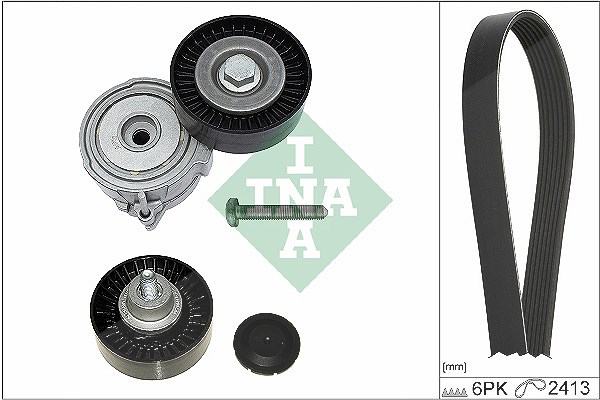 Schaeffler Ina Keilrippenriemensatz [Hersteller-Nr. 529050910] für Audi