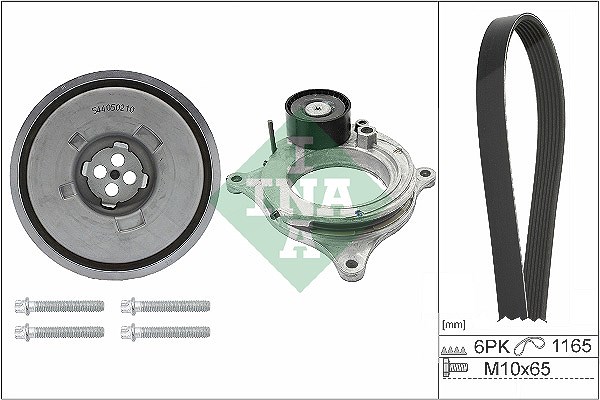 Schaeffler Ina Keilrippenriemensatz [Hersteller-Nr. 529048820] für BMW