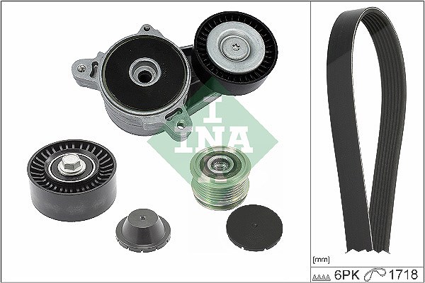 Schaeffler Ina Keilrippenriemensatz [Hersteller-Nr. 529051520] für Dodge, Mitsubishi, Jeep