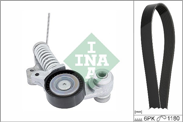 Schaeffler Ina Keilrippenriemensatz [Hersteller-Nr. 529048510] für Volvo