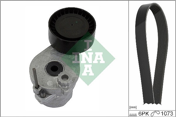 Schaeffler Ina Keilrippenriemensatz [Hersteller-Nr. 529053010] für Mercedes-Benz