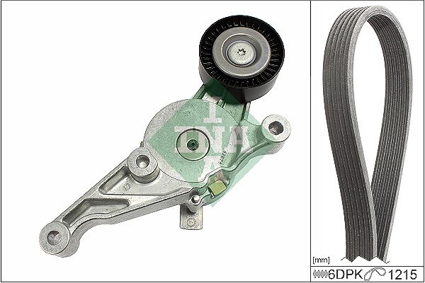Schaeffler Ina Keilrippenriemensatz [Hersteller-Nr. 529046210] für VW, Seat