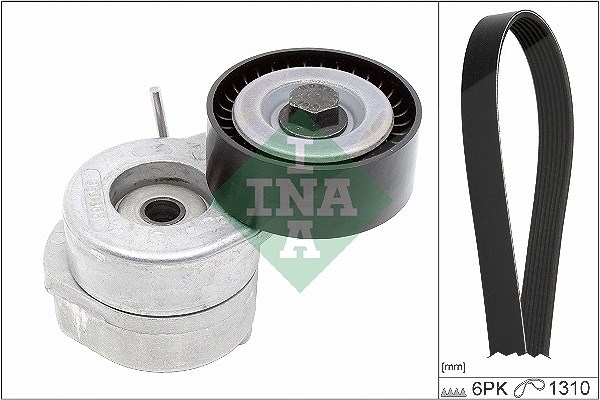 Schaeffler Ina Keilrippenriemensatz [Hersteller-Nr. 529050610] für Lancia, Ford, Fiat