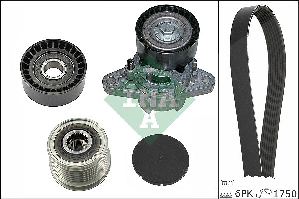 Schaeffler Ina Keilrippenriemensatz [Hersteller-Nr. 529016420] für Dacia, Renault