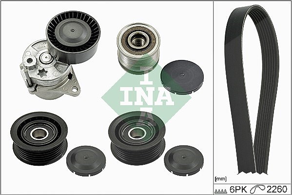 Schaeffler Ina Keilrippenriemensatz [Hersteller-Nr. 529011522] für Mercedes-Benz