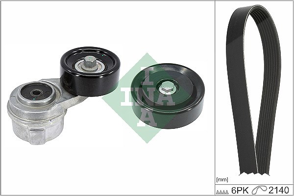 Schaeffler Ina Keilrippenriemensatz [Hersteller-Nr. 529049710] für Kia