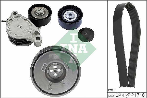 Schaeffler Ina Keilrippenriemensatz [Hersteller-Nr. 529051620] für Mini, BMW