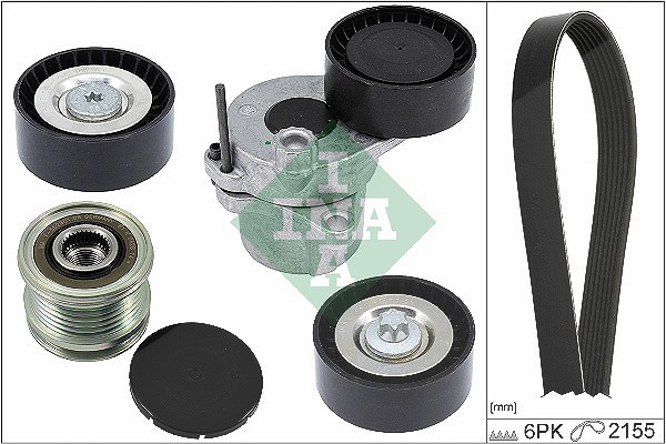 Schaeffler Ina Keilrippenriemensatz [Hersteller-Nr. 529047920] für Mercedes-Benz